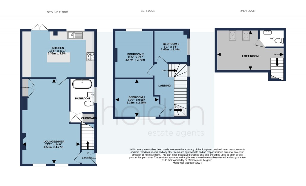 Floorplans For Colchester Road, Heybridge