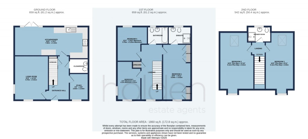 Floorplans For Corbett Place, Maldon, Essex, CM9