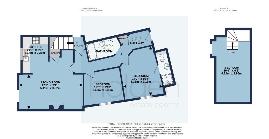 Floorplans For Quayside Mews, Maldon, Essex, CM9