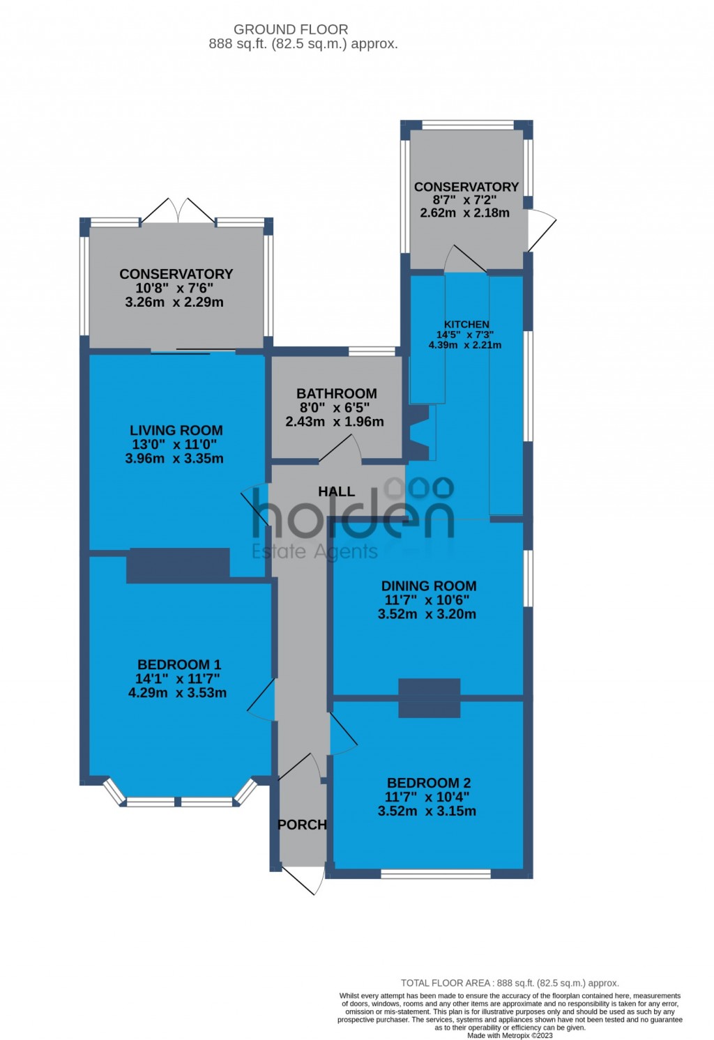 Floorplans For Fambridge Road, Maldon, Essex, CM9