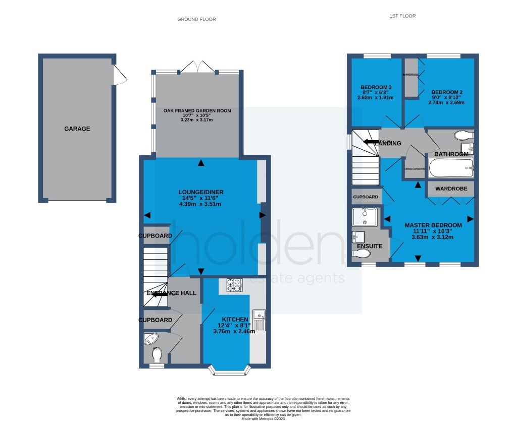 Floorplans For Rydal Drive, Maldon, Essex, CM9