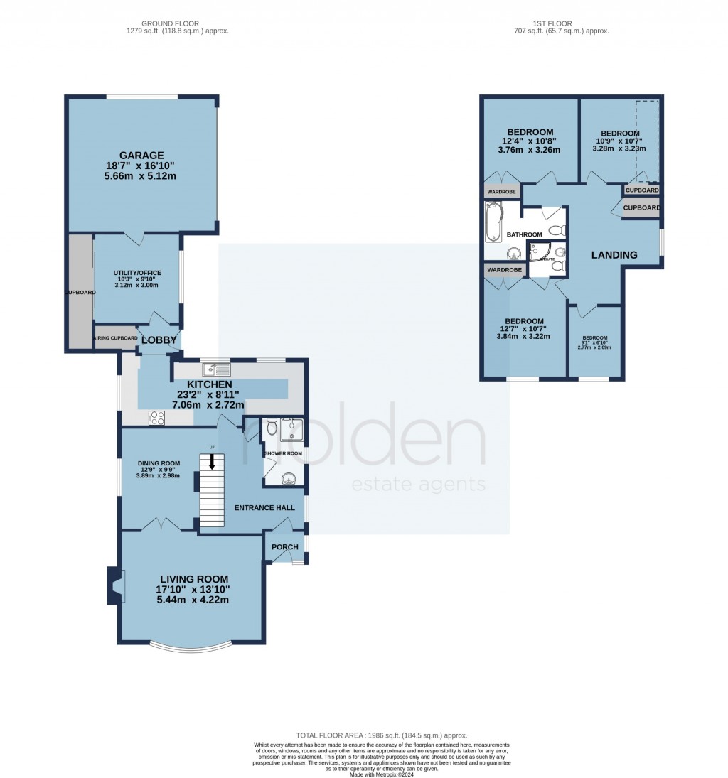 Floorplans For Maldon Road, Langford