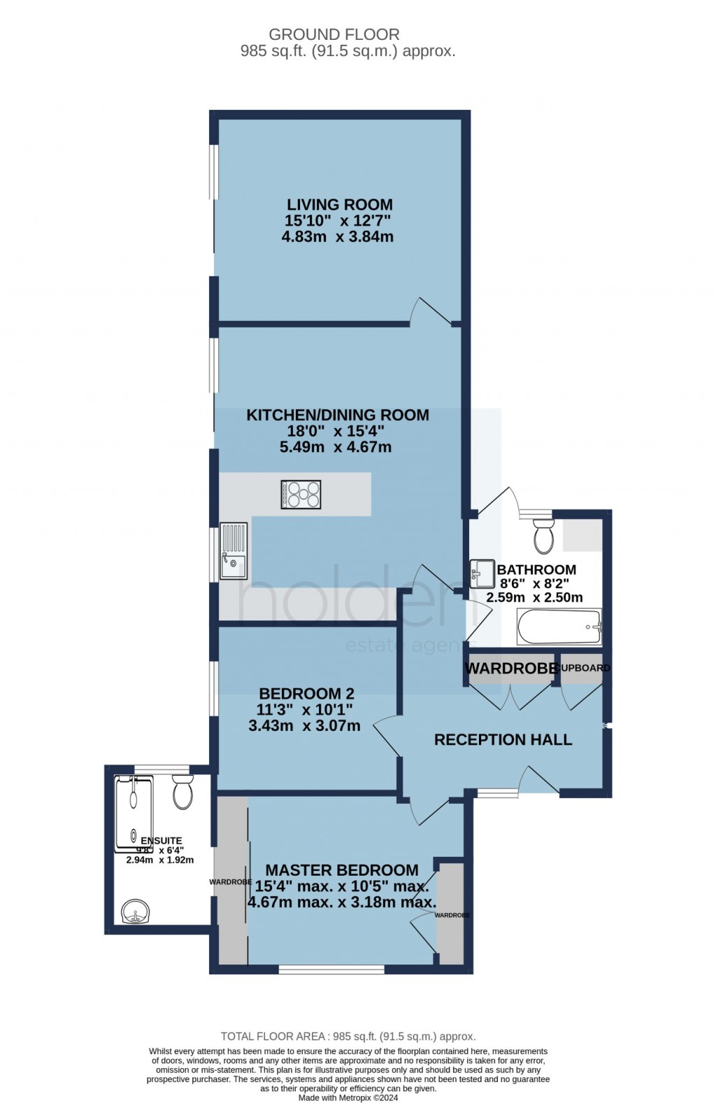 Floorplans For Green Trees Avenue, Cold Norton, CM3 6JA