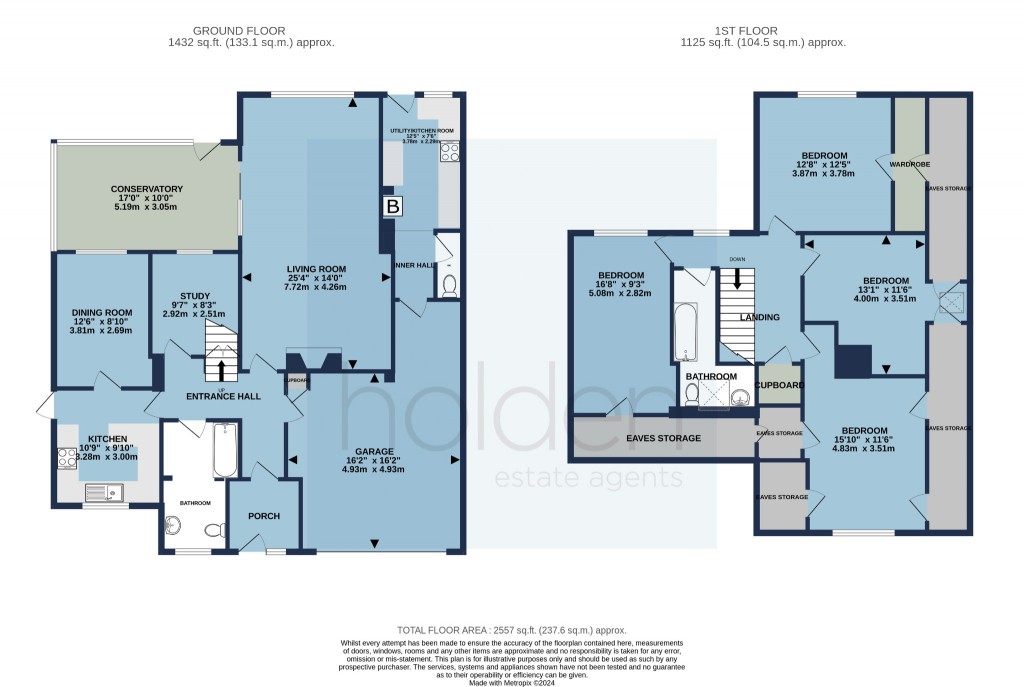 Floorplans For Catchpole Lane, Great Totham