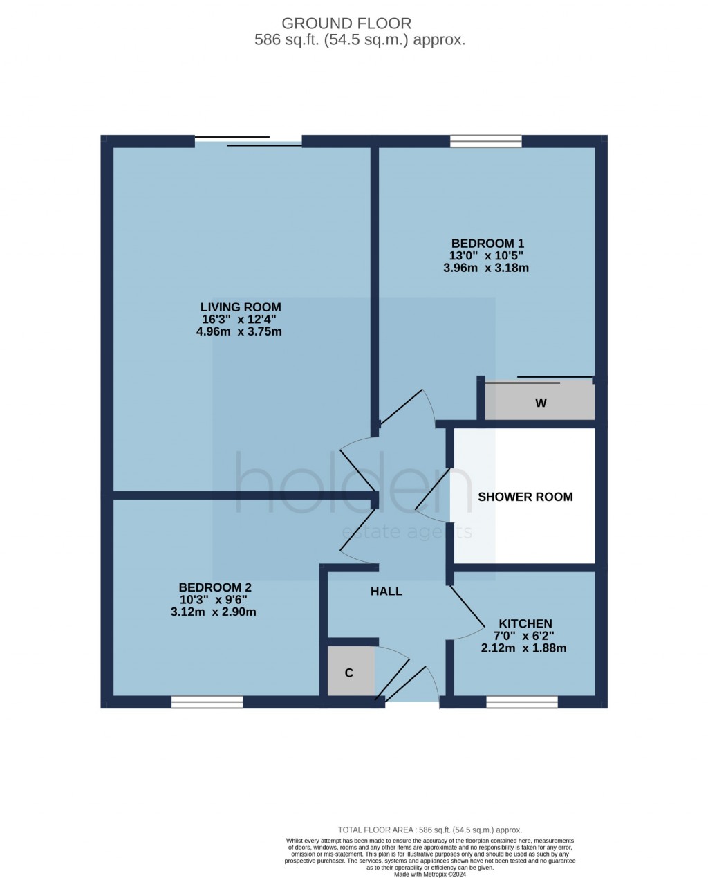 Floorplans For Embassy Court, High Street, Maldon