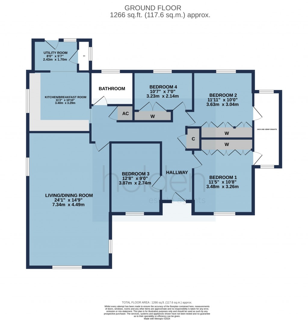 Floorplans For Scraley Road, Heybridge