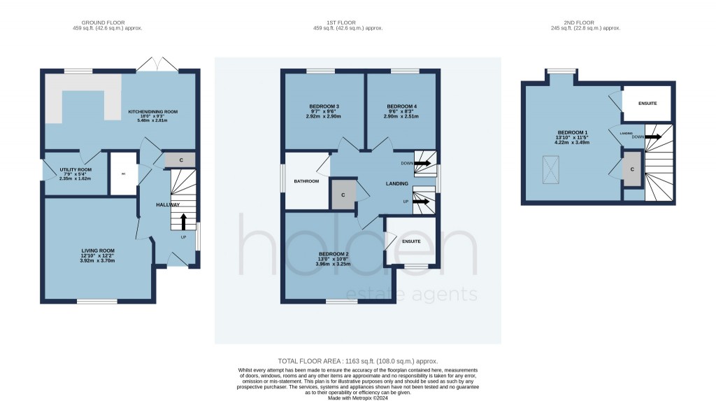 Floorplans For Heybridge Woods View, Heybridge