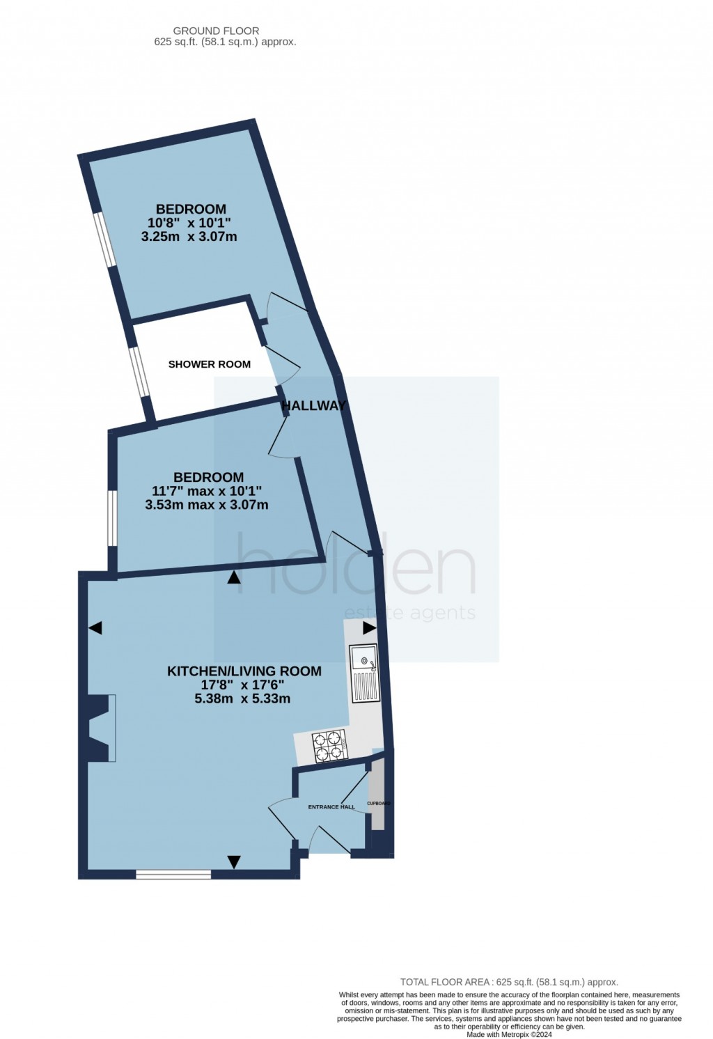 Floorplans For Church Street, Maldon, Essex, CM9