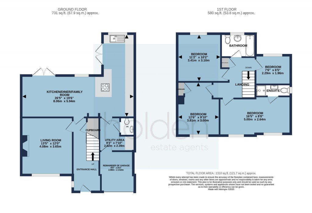 Floorplans For Viking Road, Maldon