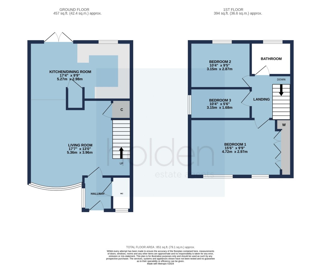 Floorplans For The Paddocks, Great Totham