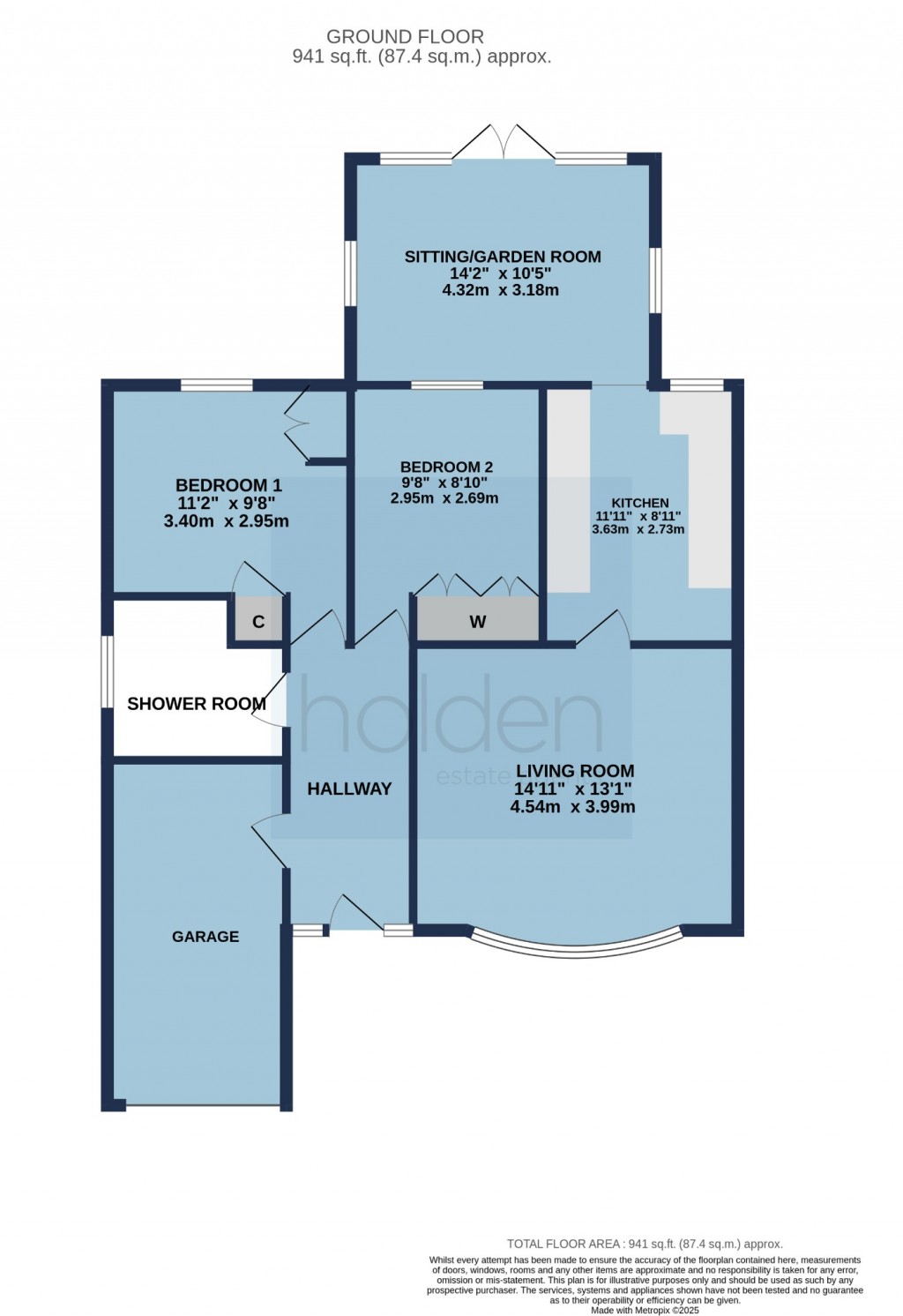 Floorplans For Highlands Drive, Maldon, Essex, CM9